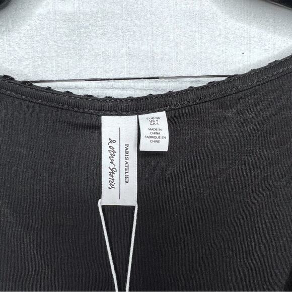 & Other Stories Metallic Wrap Dress - Picture 3 of 5